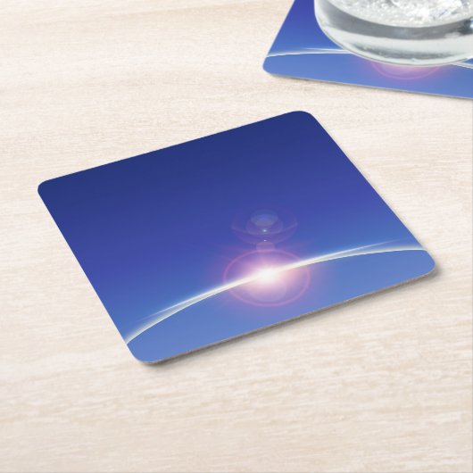 Tagesfeier Rechteckiger Pappuntersetzer (angewinkelt)