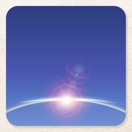 Tagesfeier Rechteckiger Pappuntersetzer (Vorderseite)