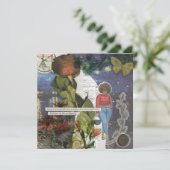 Tagesflache Grußkarte legen (Stehend Vorderseite)