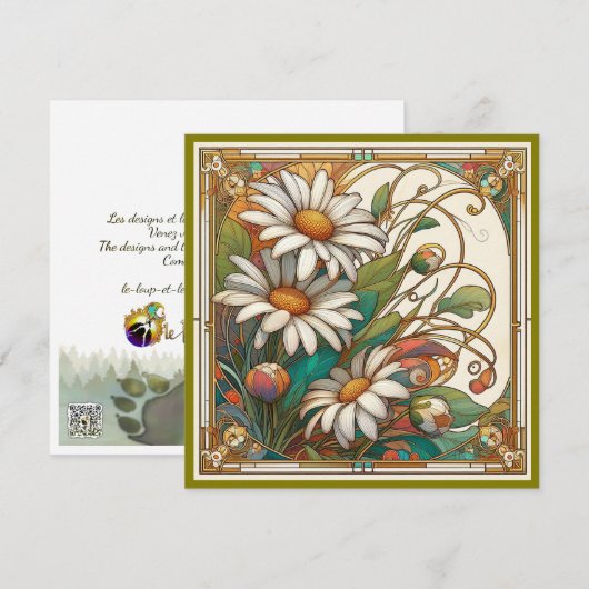 Tagesflatcard (Vorne/Hinten)