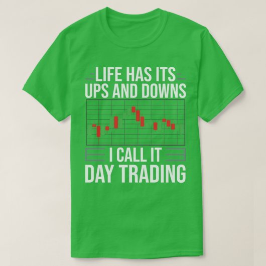 Tagesgeschäft Anfänger Börse T-Shirt (Design vorne)