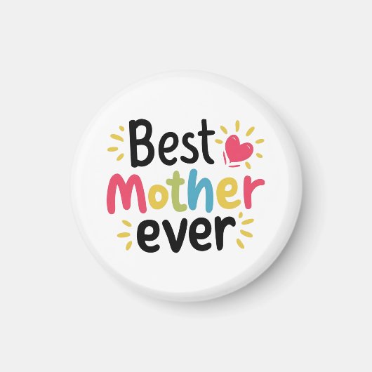 Tagesgeschenk der besten Mütter Magnet (Vorne)