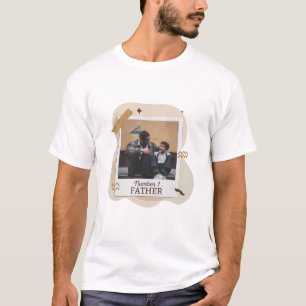 Tagesgeschenk des Vaters, Nummer 1 des Vaters, Per T-Shirt