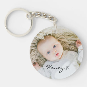 Tagesgeschenk für Mama, personalisierter Foto Schlüsselanhänger