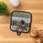 Tagesgeschenk für personalisierte Fotos Topflappen (Oben Unten)