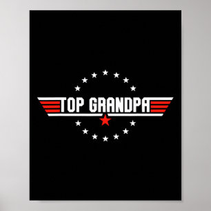 Tagesgeschenk Großvater Geschenk von Großkindern S Poster