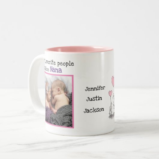 Tagesgeschenke der Mutter - Zweifarbige Tasse (Vorderseite Links)