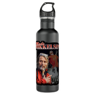 Tagesgeschenke für Mads Influential Mikkelsen Nied Edelstahlflasche