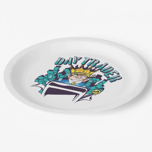 Tageshandelsidee Pappteller (Schrägansicht)