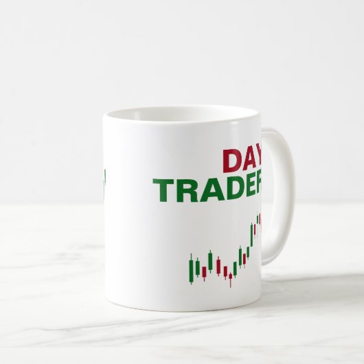 Tageshändler Kaffeetasse (VorderseiteRechts)