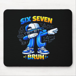 Tageshemd 67 Bruh-Meme-Tee lustige Mathematik Mousepad