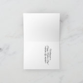 Tageshund und Blumenkarte für Mütter Dankeskarte (Innenseite)