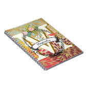 Tagesjournal mit Monogramm Notizblock (Rechte Seite)