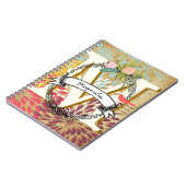Tagesjournal mit Monogramm Notizblock (Linke Seite)