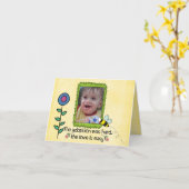 Tageskarte Adoption Karte (Gelbe Blume)