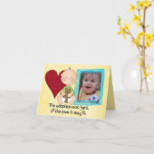 Tageskarte Adoption Karte (Gelbe Blume)