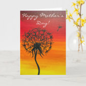 Tageskarte der 12x18 Mutter Karte (Gelbe Blume)