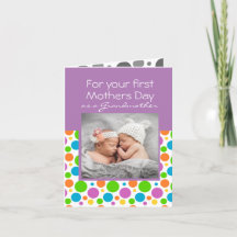 Tageskarte der ersten Mütter für Oma