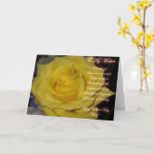 Tageskarte der Gelben Rose Karte (Gelbe Blume)