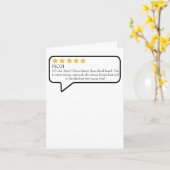 Tageskarte der lustigen Mütter, Mama Karte (Gelbe Blume)