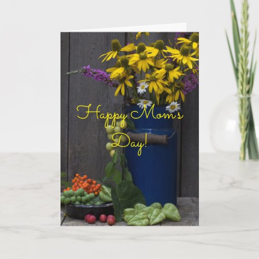 TAGESKARTE DER MAMA DANKESKARTE (Vorderseite)