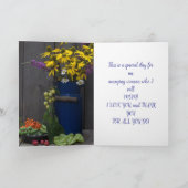 TAGESKARTE DER MAMA DANKESKARTE (Innenseite)