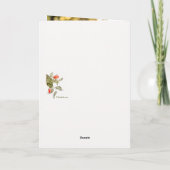 Tageskarte der Vintagen Kleinmutter (fakultatives  Karte (Rückseite)