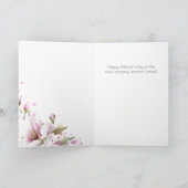 Tageskarte der Vintagen Rose Karte (Innenseite)