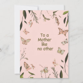 Tageskarte der Whimsisikrosa Mütter Einladung