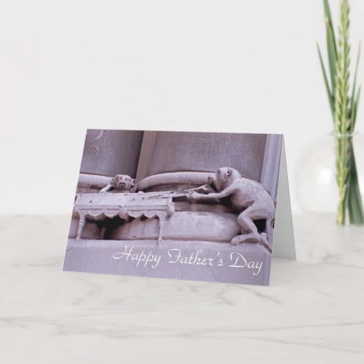 Tageskarte des Affen Karte (Vorderseite)