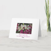 Tageskarte des Arztes Karte (Rückseite)