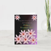 Tageskarte des Lehrers Karte (Vorderseite)