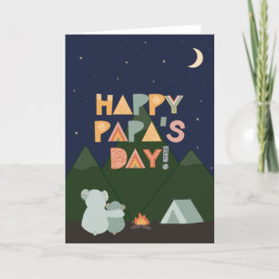 Tageskarte des Vaters für Papa Karte
