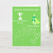 Tageskarte des Vaters Karte (Vorderseite)