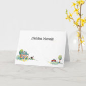Tageskarte des Vaters Karte (Gelbe Blume)