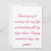 Tageskarte Feiertagskarte (Rückseite)