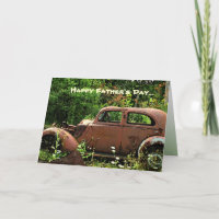 Tageskarte für antike Autos