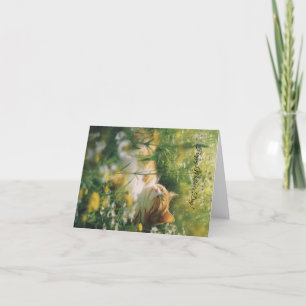 Tageskarte für Blütenmütter der benutzerdefinierte Dankeskarte