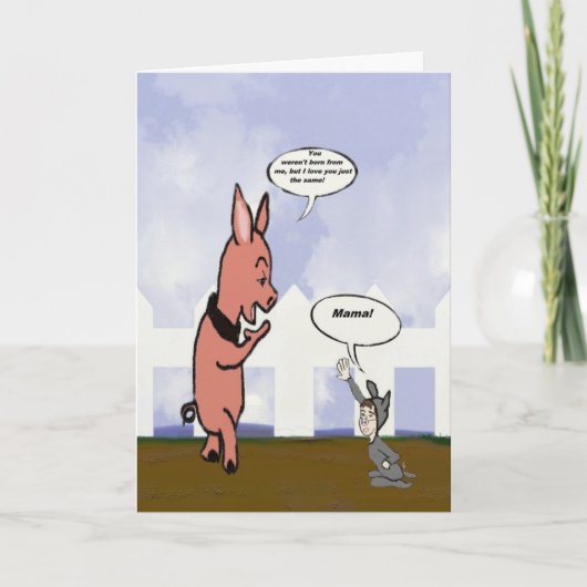 Tageskarte für Cartoon Karte (Vorderseite)