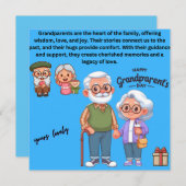 Tageskarte für Großeltern (Vorne/Hinten)