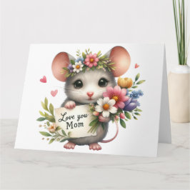 Tageskarte für hübsche Mütter Karte