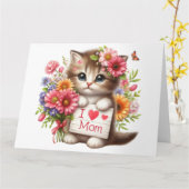 Tageskarte für hübsche Mütter Karte (Gelbe Blume)