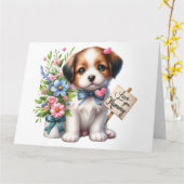 Tageskarte für hübsche Mütter Karte (Gelbe Blume)