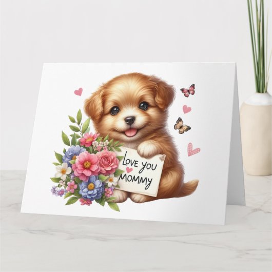 Tageskarte für hübsche Mütter Karte (Vorderseite)