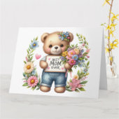 Tageskarte für hübsche Mütter Karte (Gelbe Blume)