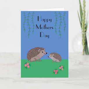 Tageskarte für Igel und Mütter Karte
