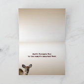 Tageskarte für junge Hirschväter Karte (Innenseite)