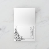 Tageskarte für Mütter Dankeskarte (Innenseite)