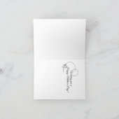 Tageskarte für Mütter Dankeskarte (Innenseite)