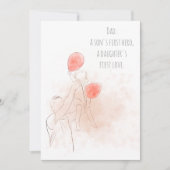 Tageskarte für Vater und Kind Einladung (Vorderseite)